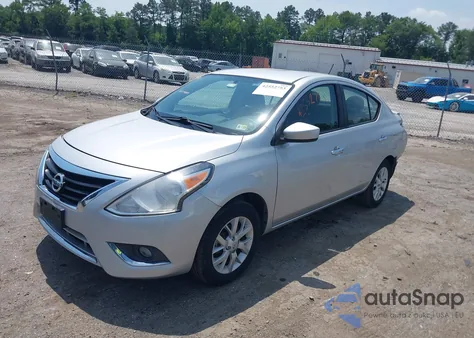 2017 Nissan Versa 1.6 Sv из США, поврежденный, VIN 3N1CN7AP3HL878588